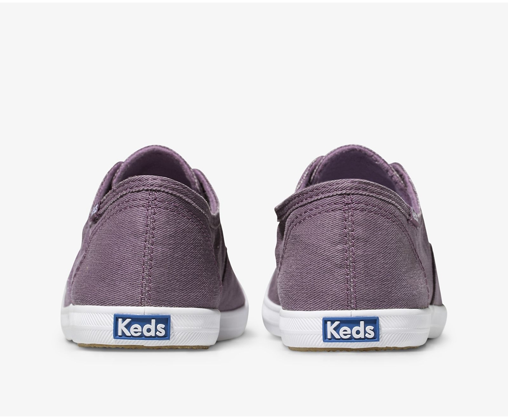 Womens Keds Slip Ons - Chillax Washable - Purple - 5278-REXTY